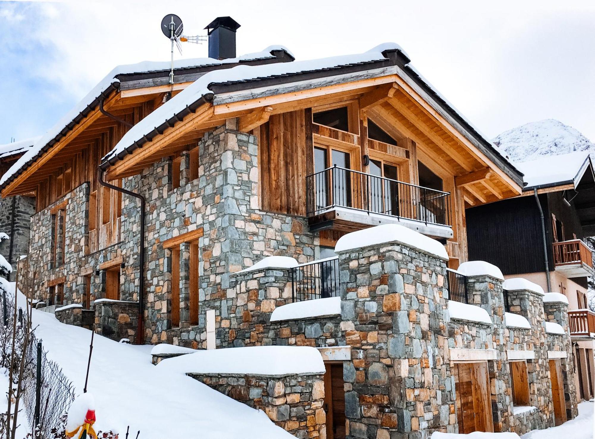 Home By U - Chalet 2 Сен-Мартен-де-Бельвиль Экстерьер фото