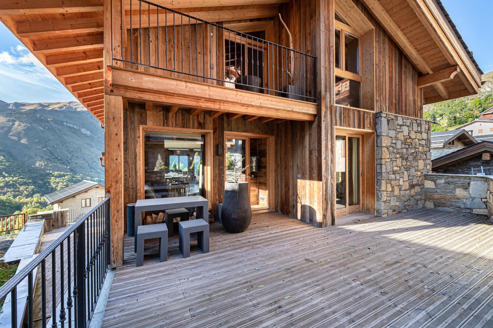 Home By U - Chalet 2 Сен-Мартен-де-Бельвиль Экстерьер фото
