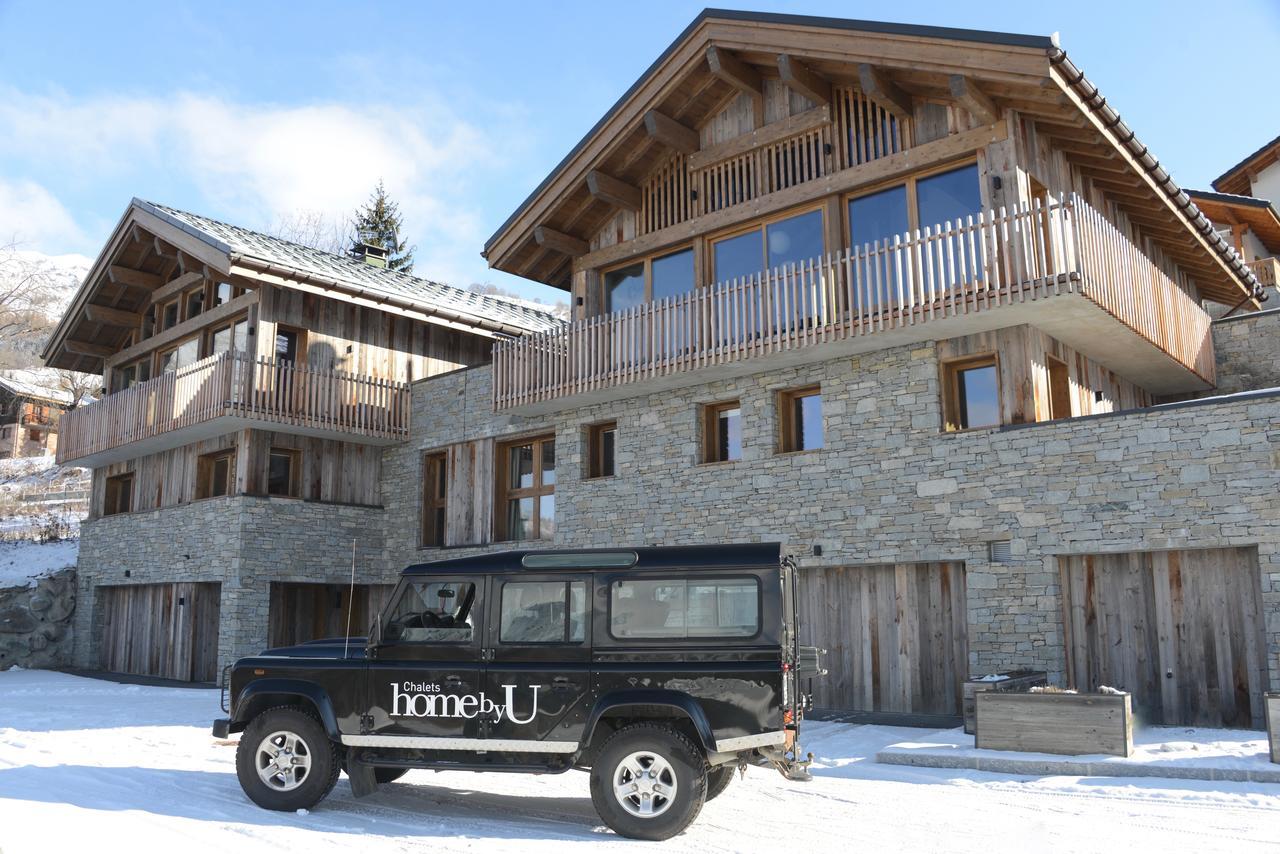 Home By U - Chalet 2 Сен-Мартен-де-Бельвиль Экстерьер фото